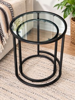 Round Nesting Side Tables