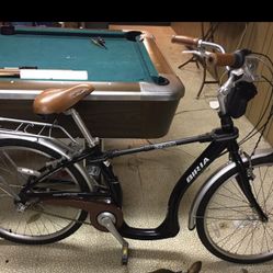 Biria black bike with shifter nice condition ride greats