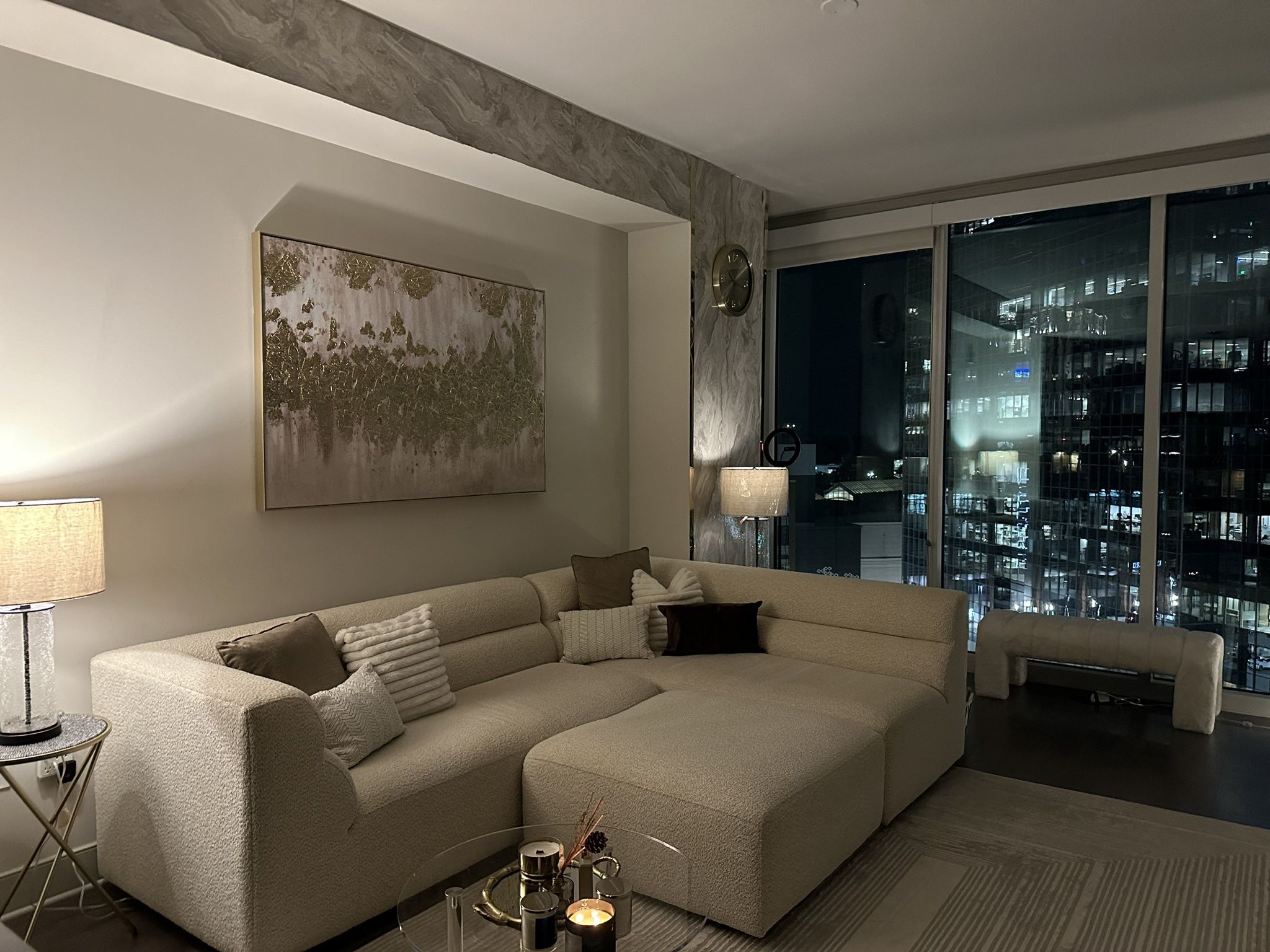 CREAM NEUTRAL Couch For SALE