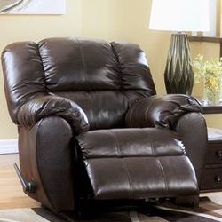 Recliner Chair - Vegan Leather