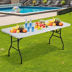 6ft Folding Table New