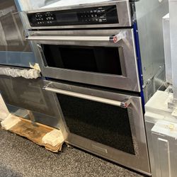 Kitchen Aid Stainless Steel Electric 30” Microwave Oven Combo 