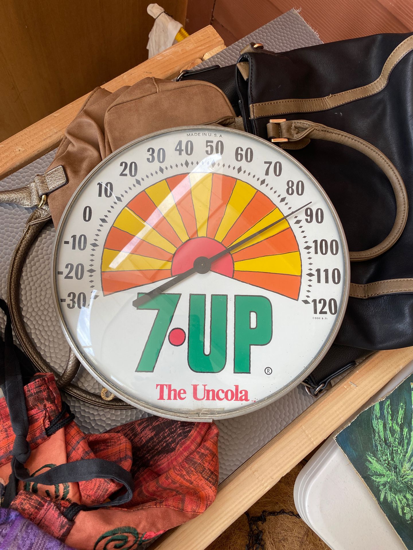 1960’s 7UP thermometer