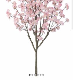 Nafresh Tall Artificial Cherry Blossom Tree 6Ft(72'), Realistic Potted Silk Faux Cherry Blossom, Indoor/Outdoor for Home, Office, Living Room, Bedroom