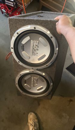 12in boss subs (subwoofers)