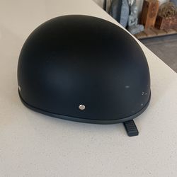 Men’s XL Half helmet / Flat Black
