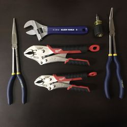 Quality 6-Tool Bundle (Klein, Milwaukee, Irwin)