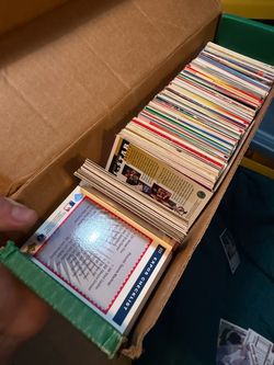 Sports card lot.