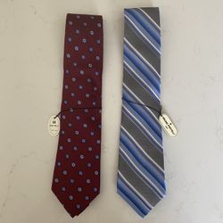 New With Tag Bruno Piattelli Men’s Printed Ties