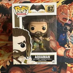 Funko Pop! Heroes No. 87 Aquaman DC Universe Batman V. Superman New In Box