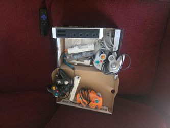 Original Nintendo wii. With cables and controllers.