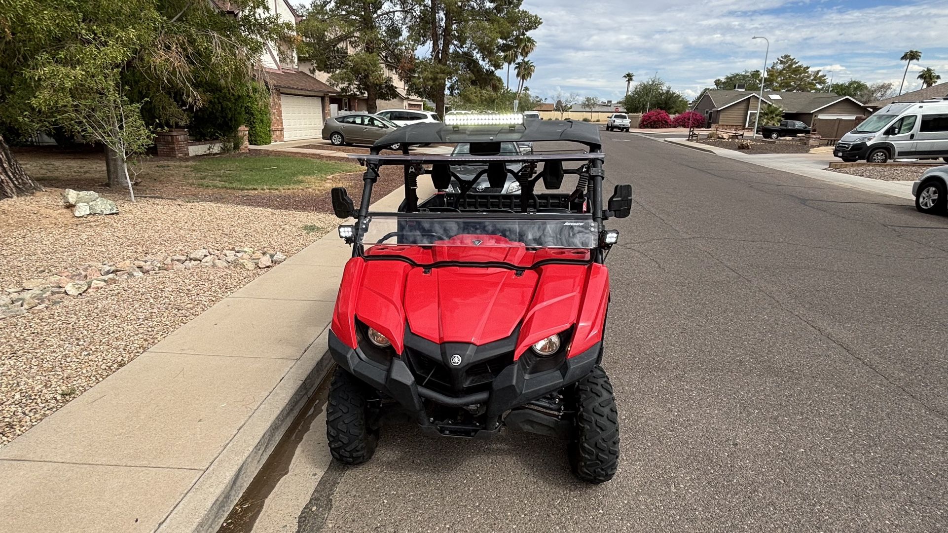 2019 Yamaha Viking/Zieman Trailer 