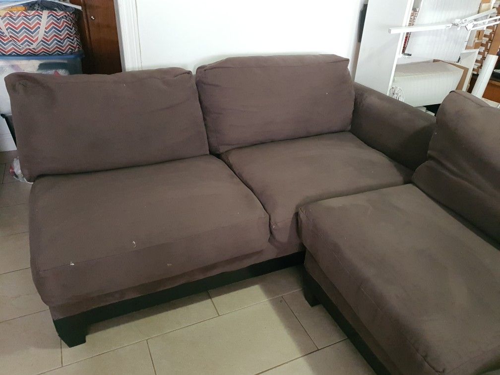 Dark Brown Sofas.