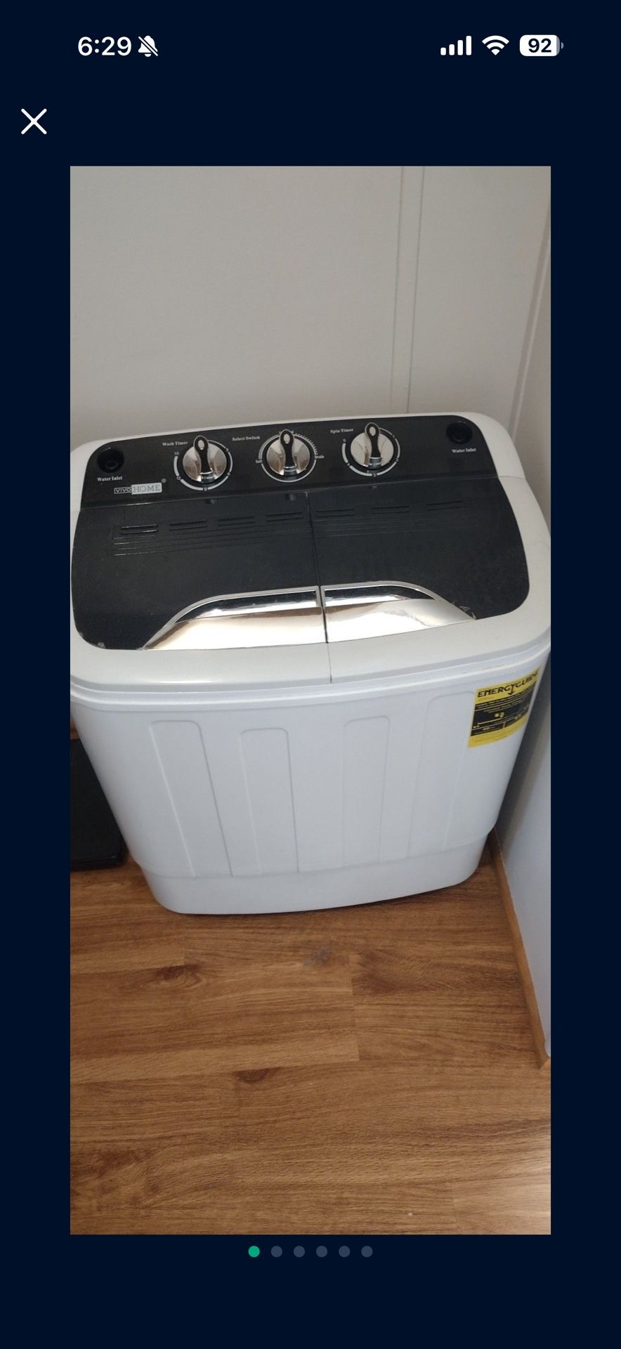 Washer Machine Dryer Combo 120 O.B.O