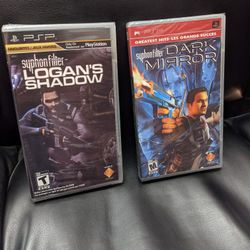 Psp Syphon Filter Lot Of 2 Factory Sealed Games