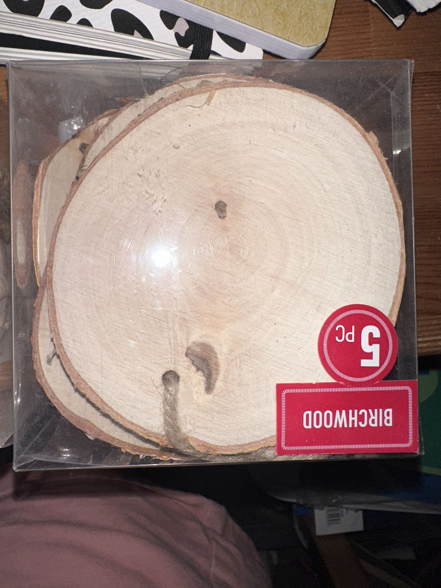 Wood Round Decorations