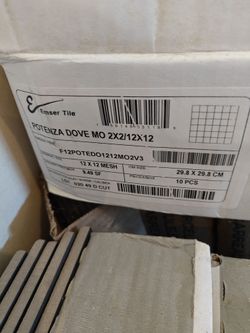 Emser Tile shower tile 12x12