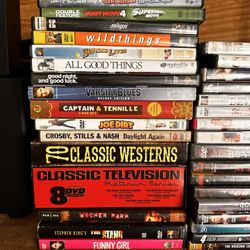 Lot Of 44  DVDs And Country CD’s