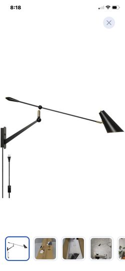 Adjustable Swing Arm Walk Light