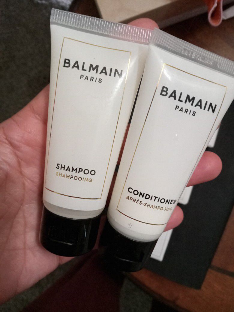 Balmain Luxury Soaps And Shampoo And Conditioner 