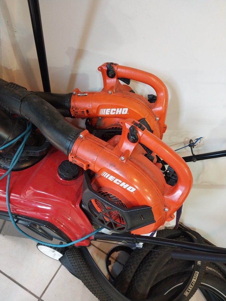2 Echo Leaf Blowers