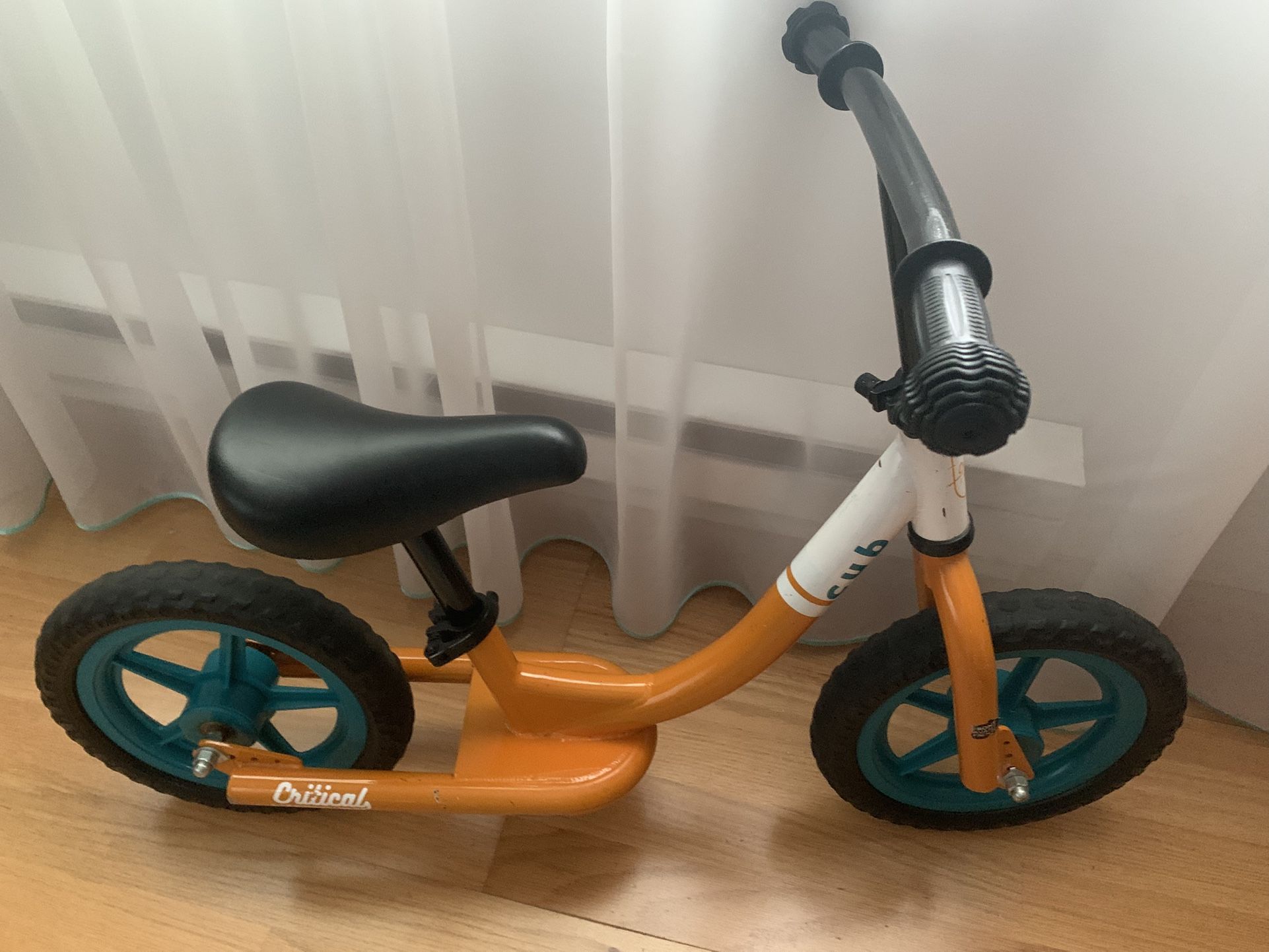 Critical Cub Balance Bike. 12 Inches