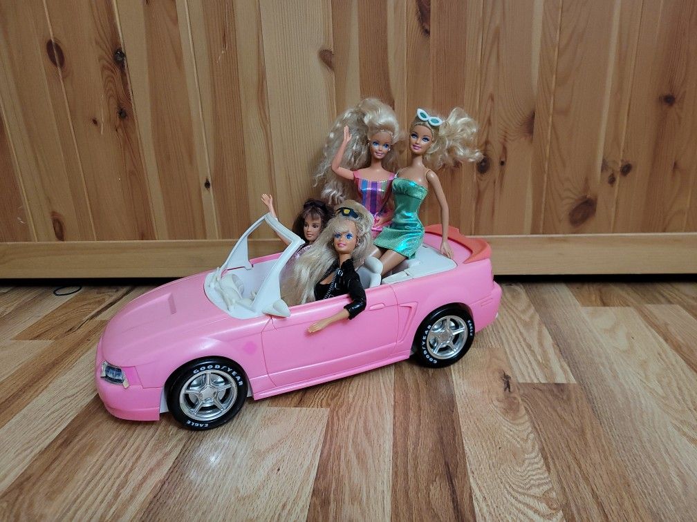 Vintage Barbie Droptop Mustang Convertible