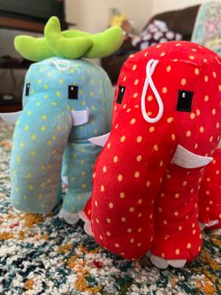 Mammoth Plush Stuffed Animals Set of 2