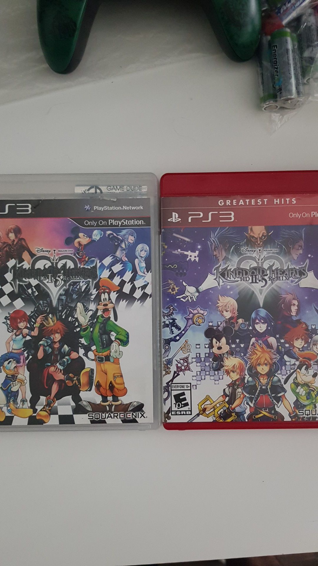 Kingdom Hearts 1.5 remix and 2.5 remix