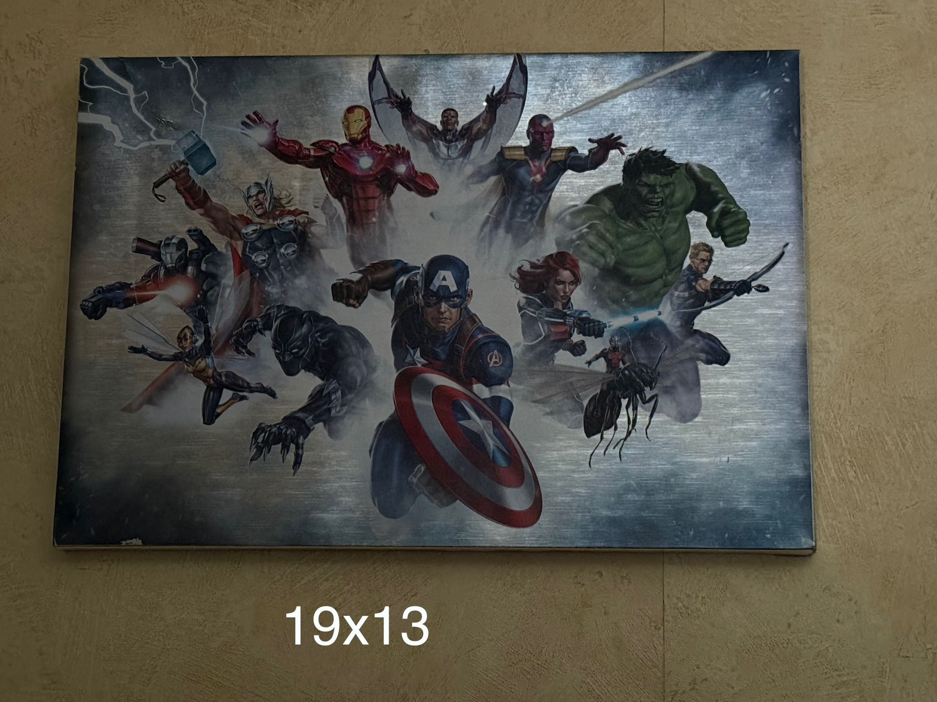 Canvas And Metal Spider-Man Room Pictures