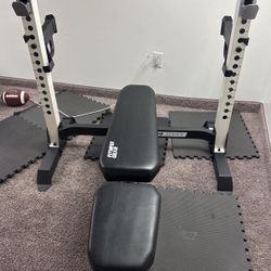 Olympic Bench With A Brand New Weight Never Been Used