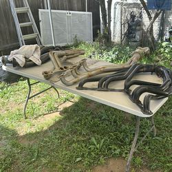 Exhaust headers for small block Chevy engine