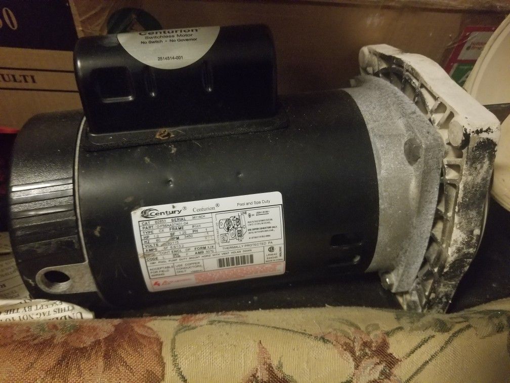 Pool pump motor