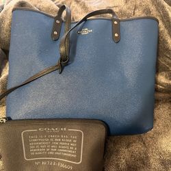 Coach dual color purse