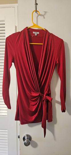 Red blouse, size xs