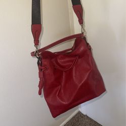 DKNY Red Purse 