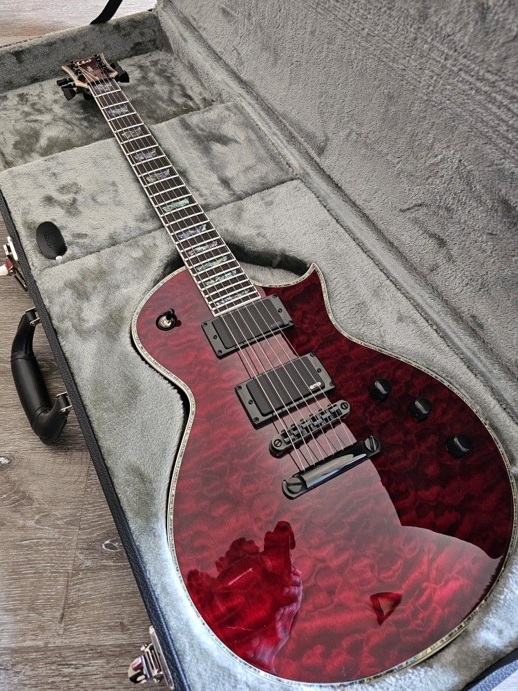 ESP LTD EC-1000 DELUXE CHERRY BURST