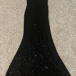 black dress
