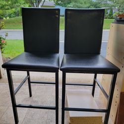 Two 24" height Bar / Counter Stools