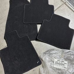 4PC MAT SET, HONDA ACCORD BLACK 