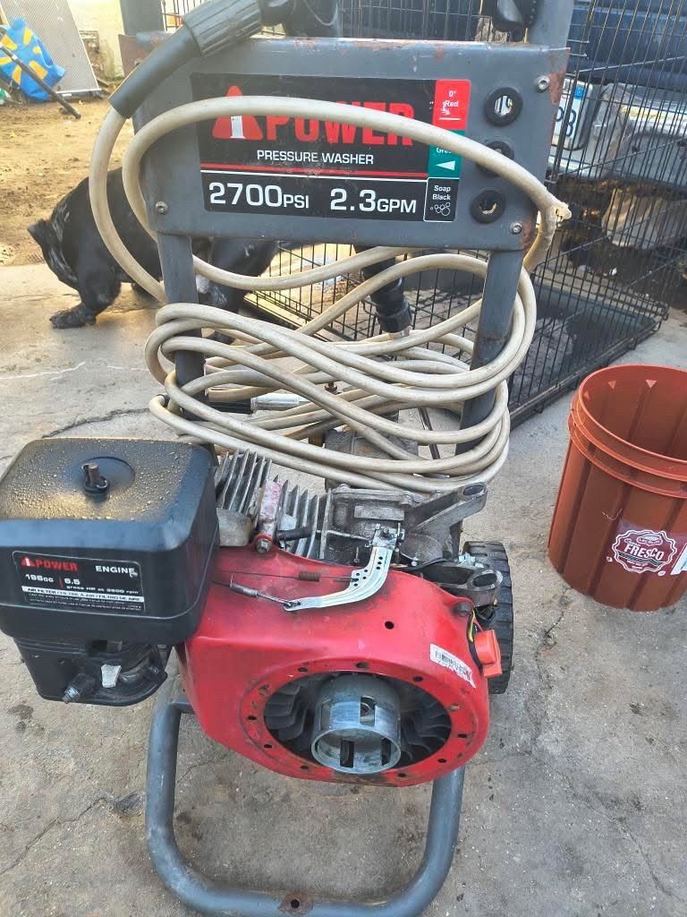 Power Pressure Washer 2700psi 2.3gpm