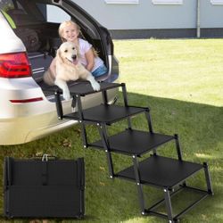 Extra Wide Dog Stairs for Large Dogs