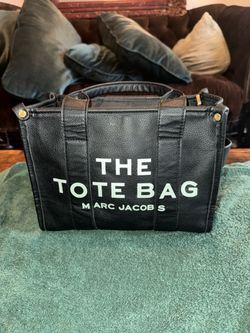Marc Jacobs The Tote Bag – Black Leather – Small