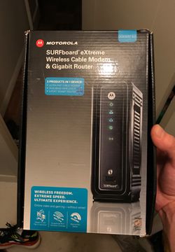 Motorola SURFboard eXtreme Wireless Modem and Router