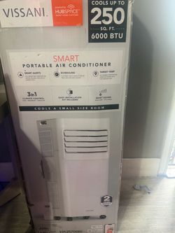 Vissani 6000 BTU Smart Portable Air Conditioner
