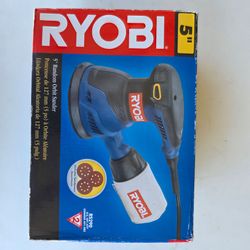 Corded Ryobi 5 inch Random Orbit Sander