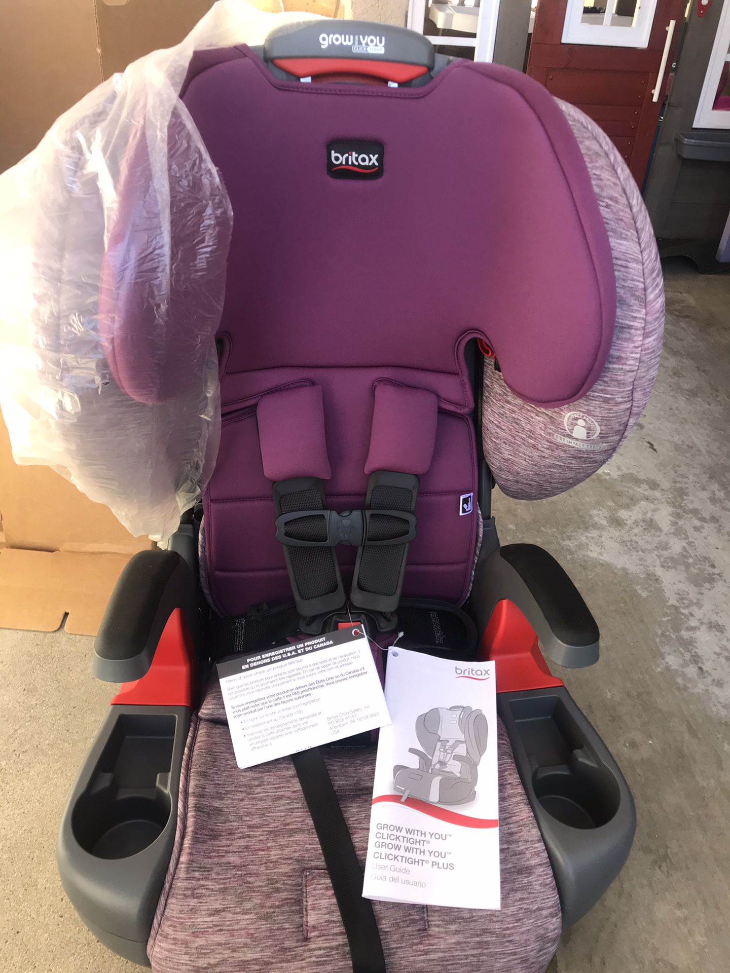 Britax Grow With You / Mulberry Purple New