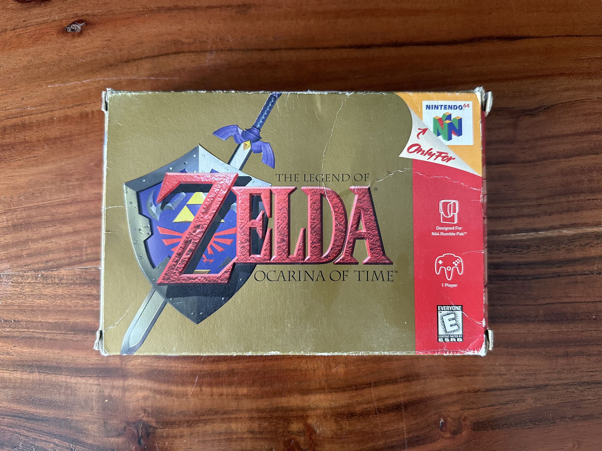 Ocarina Of Time Box + Manual (No Game)