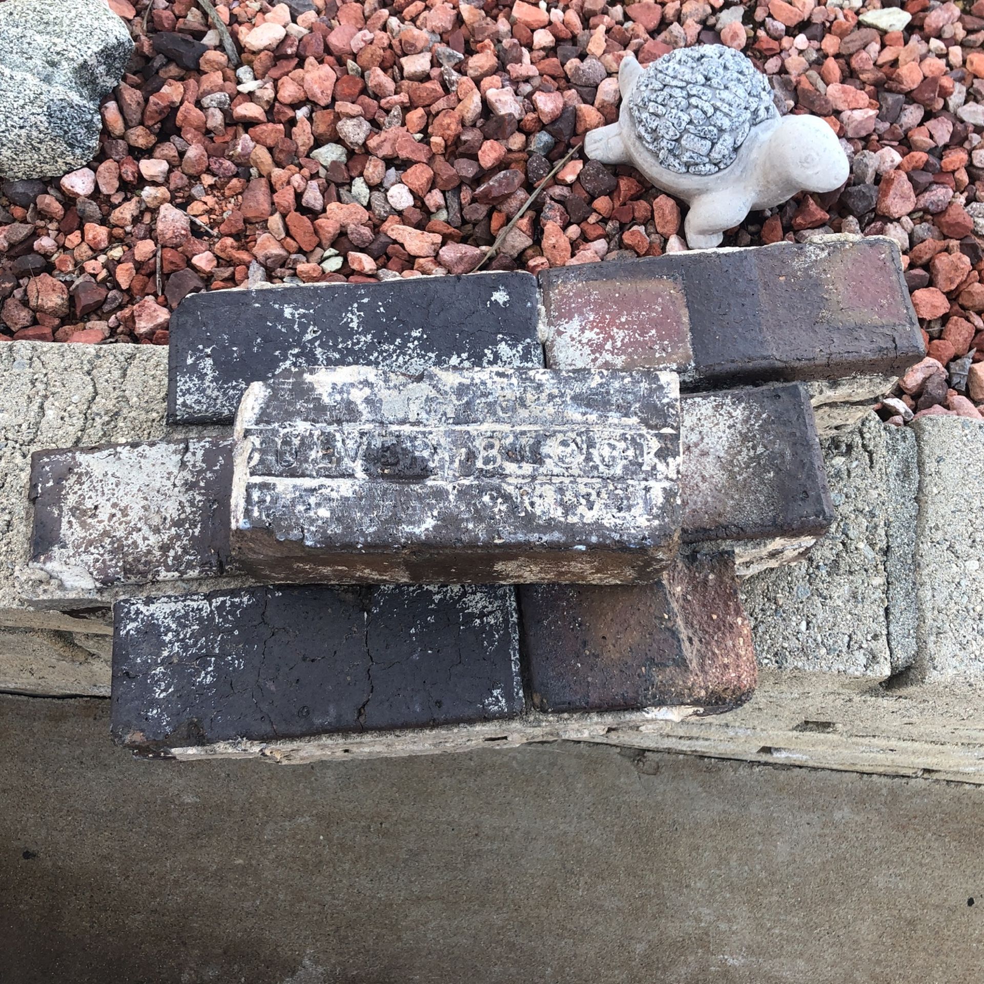 Vintage Original Bricks From The Indy 500 Race Track