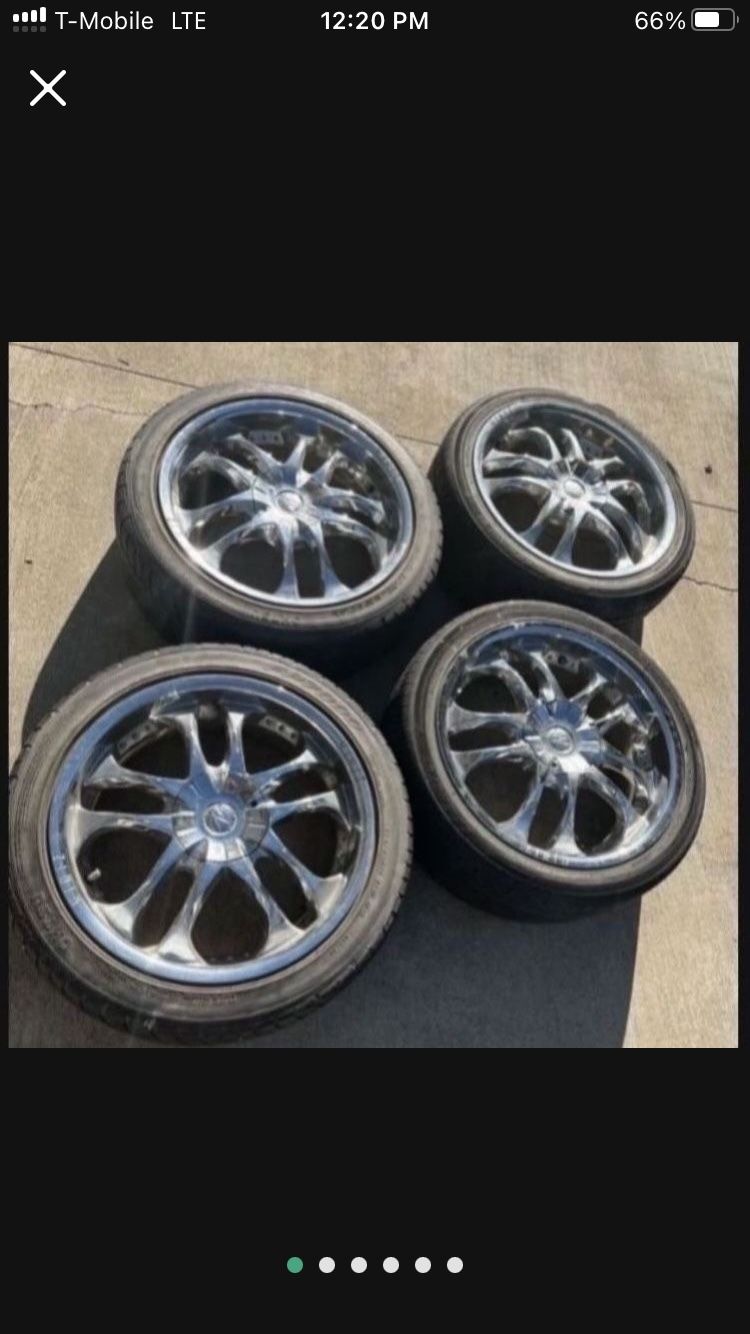 4 - 225/45r18 4x100 4x3.94 4x114.3 4x4.5 Chrome Zinik Civic Fit Miata Corolla Xa Xb Ia Accord Wheels Rims Tires!!!!!!!!!!